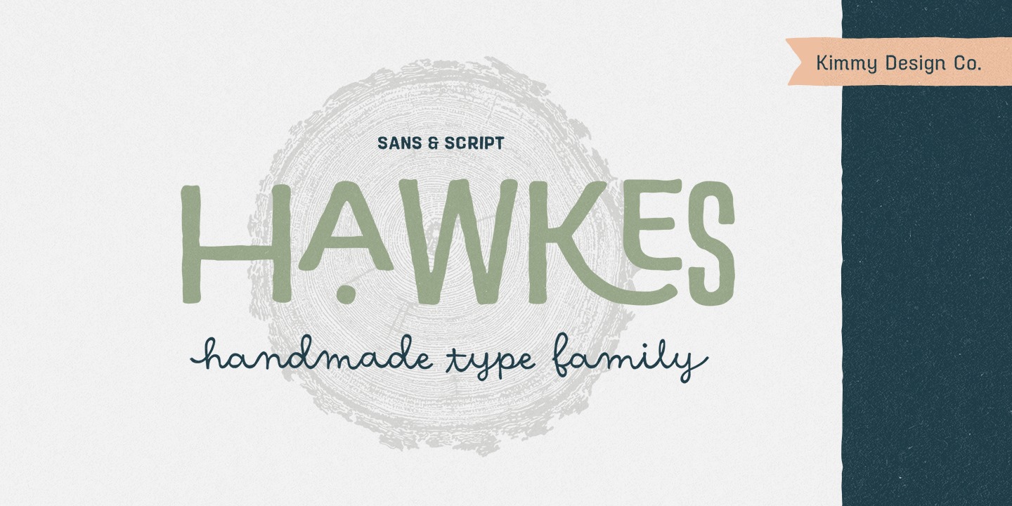 Example font Hawkes #1